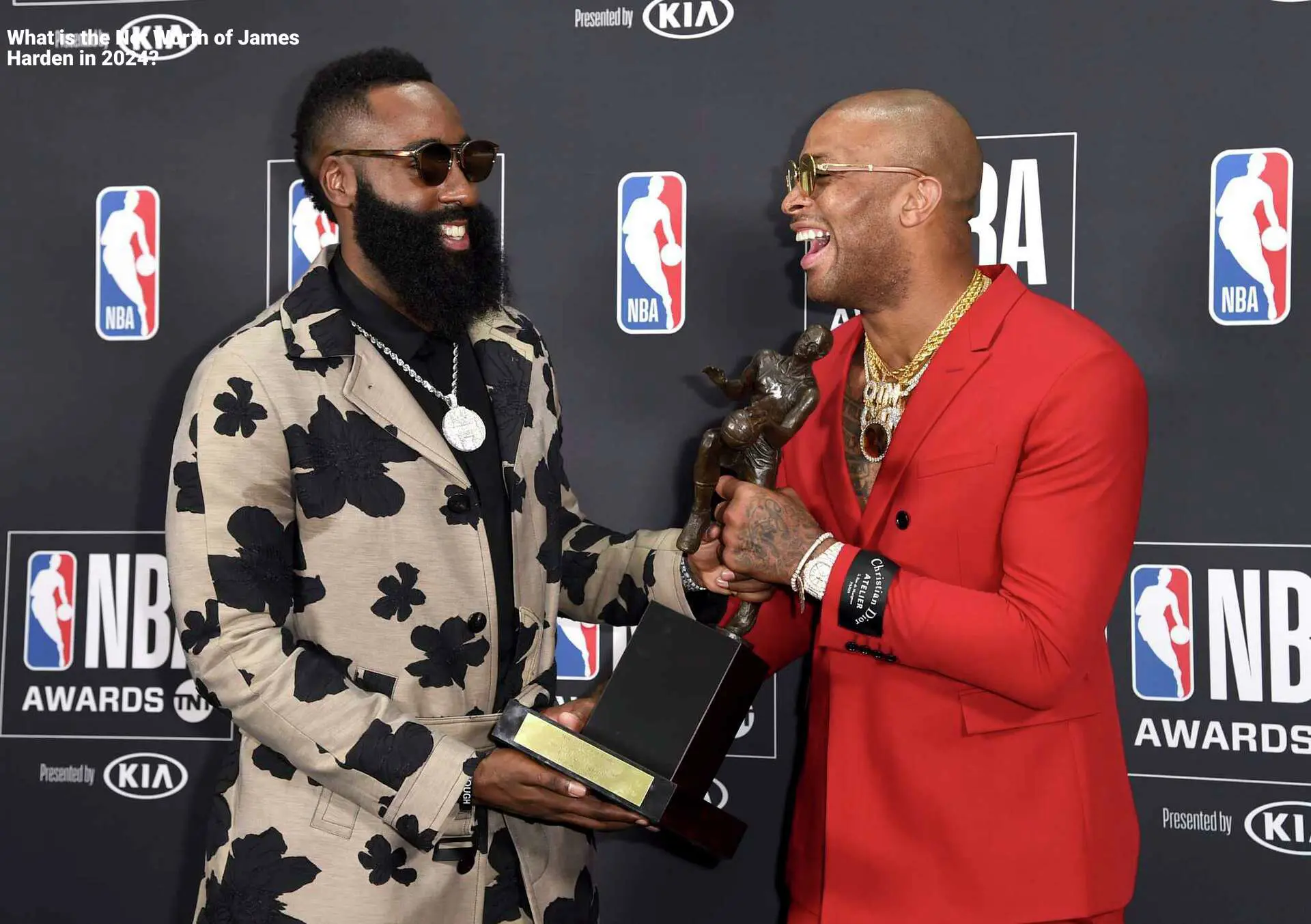 James Harden NBA MVP award